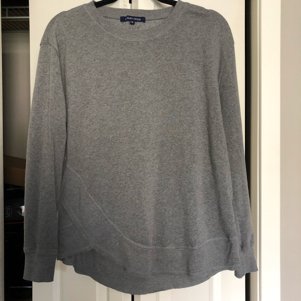 Ocean Drive gray sweatshirt
